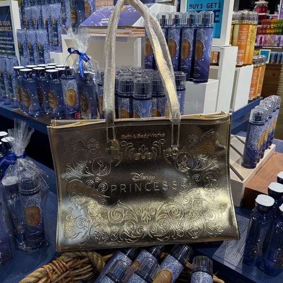 Disney Gold Embossed Tote Bag - Picture 7 of 9